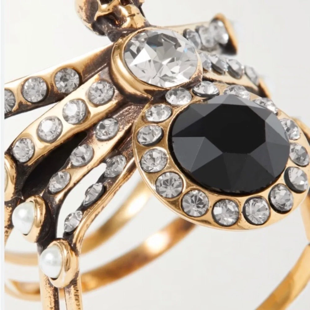 AUTHENTIC BNIB ALEXANDER MCQUEEN RING - Picture 9 of 14